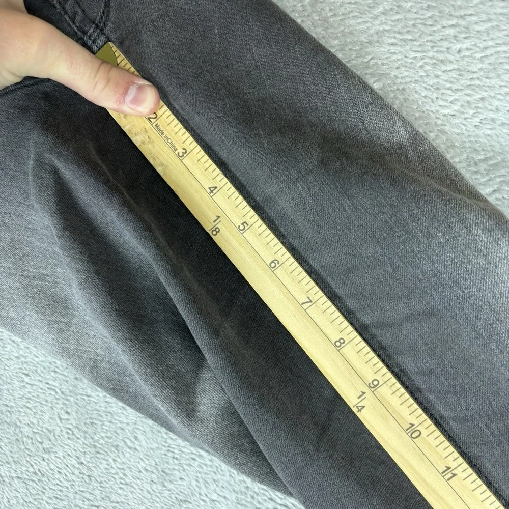 Levis 524 Jeans Womens Size 13 M Black Denim Too Superlow Skinny Pants‎